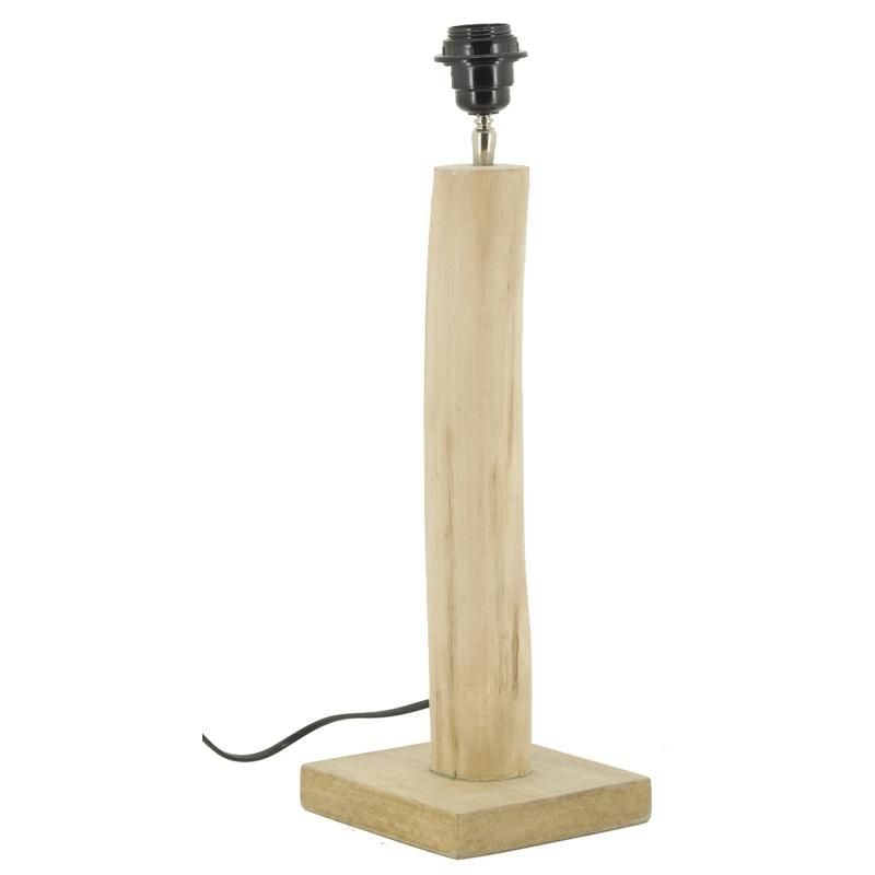 Pied De Lampe En Bois D Eucalyptus Petit Mod Le