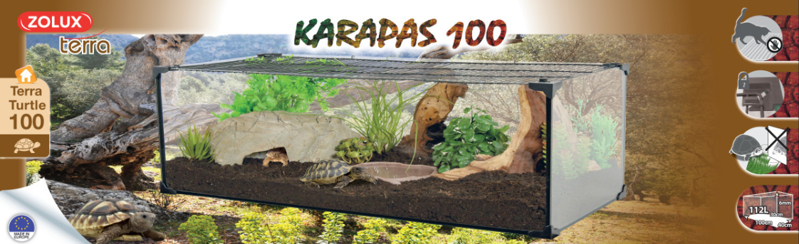 Terrarium Pour Tortues De Terre Karapas Litres