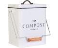 Avis client pour Poubelle de cuisine à compost vintage 5 litres : 5 sur 5