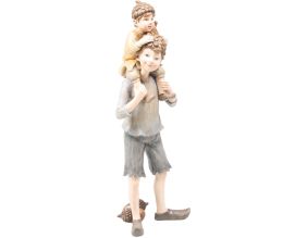 Figurine fée en résine (Duo sur épaules)