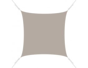 Voile d'ombrage carrée 3x3m (Taupe)