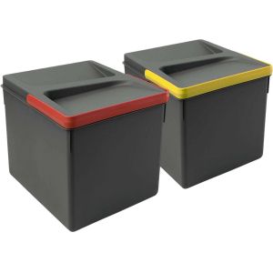 Bacs de tri pour tiroir de cuisine Recycle (2 bacs de 12 litres)