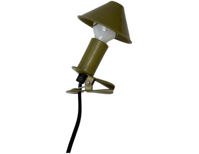 Lampe à clipser en métal Mush room (Olive)