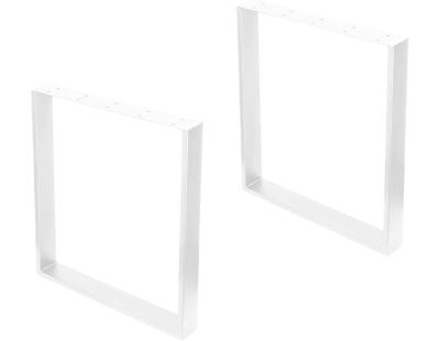 Pieds rectangulaires pour table Square (Blanc)