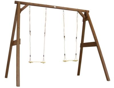 Portique en bois balançoire double Swing (Double)