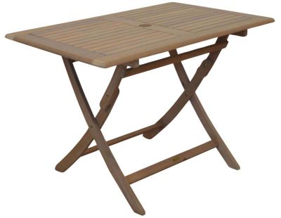 Table rectangulaire en acacia 110 x 70 cm Sophie