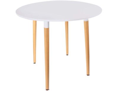 Table repas ronde 76 cm Scandi