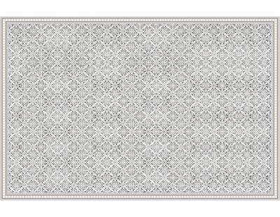 Tapis intérieur extérieur en vinyle carreaux marocains (300 x 198 cm)