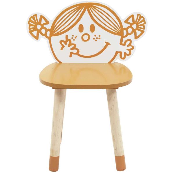 Chaise en bois pour enfant Monsieur madame - CMP-4657