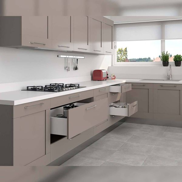 Kit tiroir blanc meuble cuisine et salle de bain Concept - 49,90