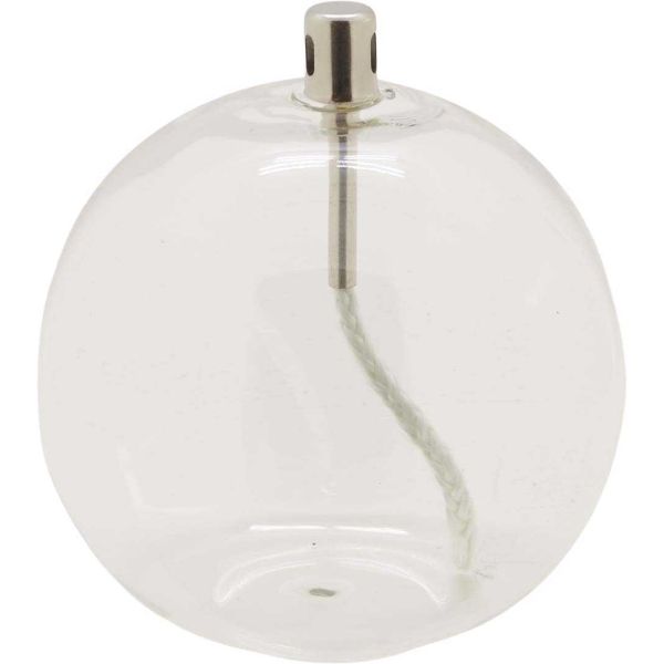 Lampe à huile en verre Sphere