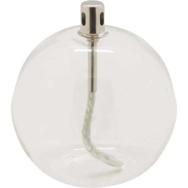 Lampe à huile en verre Sphere