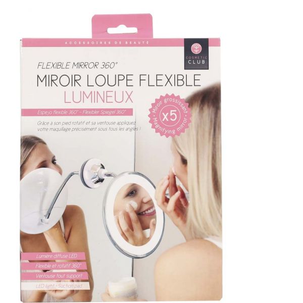 Miroir lumineux flexible grossissant Beauty - 5