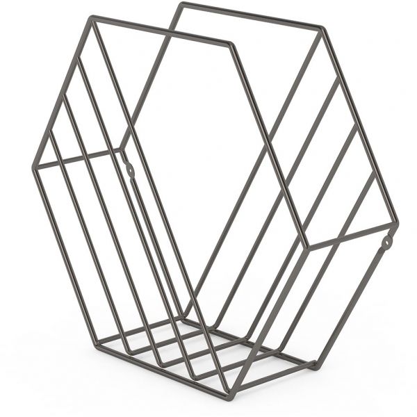 Rangement magazine structure hexagonale Zina - UMB-0378