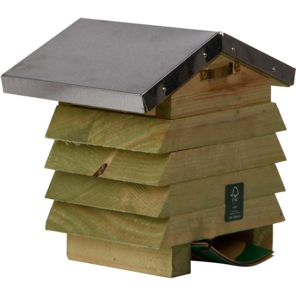 Refuge à abeilles en bois et zinc - 10,90