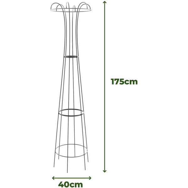 Treilli en acier 40 x 175 cm Obelisk - KOM-0170