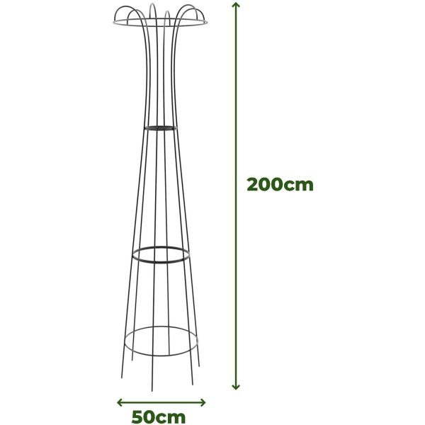 Treilli en acier 50 x 200 cm Obelisk - KOM-0171