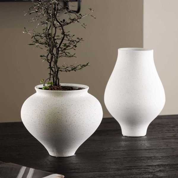 Vase en grès Rellis 11x18 cm - Venture Home