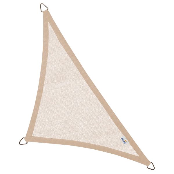 Voile d'ombrage triangulaire Coolfit sable