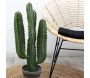 Cactus artificiel 4 branches en pot 70 cm - LIGNE DECO