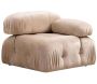 Canapé d'angle en tissu Bubble - 2129