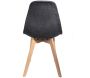 Chaise scandinave assise grosse maille - 64,90