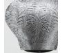 Cloche en métal argenté antique Edelweiss - AUBRY GASPARD