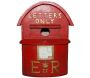 Nichoir boite à lettres britannique rouge - VID-0101
