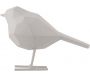 Oiseau en résine mat origami 17cm - PRE-0820