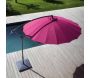 Pied en béton gris pour parasol Pagode ou Eco 50 Kg - Alizé