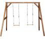 Portique en bois balançoire double Swing - 359