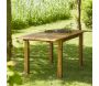 Salon de jardin avec table rectangulaire en acacia Bilbao - 6