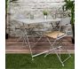 Table de jardin pliante Palerme  110 x 70 cm - THE HOME DECO FACTORY