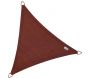 Voile d'ombrage triangulaire Coolfit terracotta