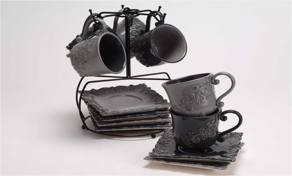 Rack 6 tasses manoir