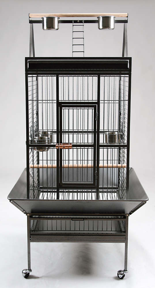 Cage pour perroquet jacquot