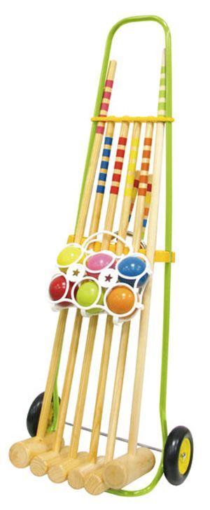 Jeu de croquet famille