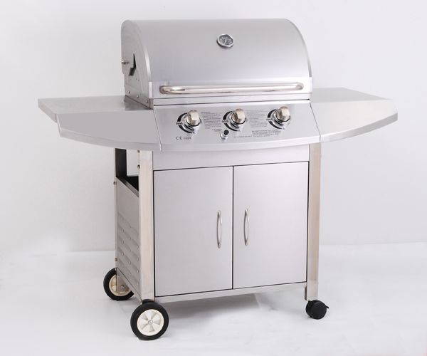 Barbecue mobile 3 feux