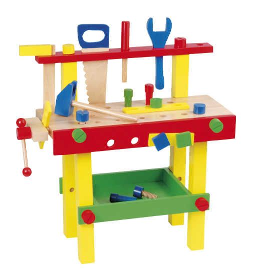 Etabli pour enfant avec outils