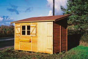 Abri de jardin 1 pente