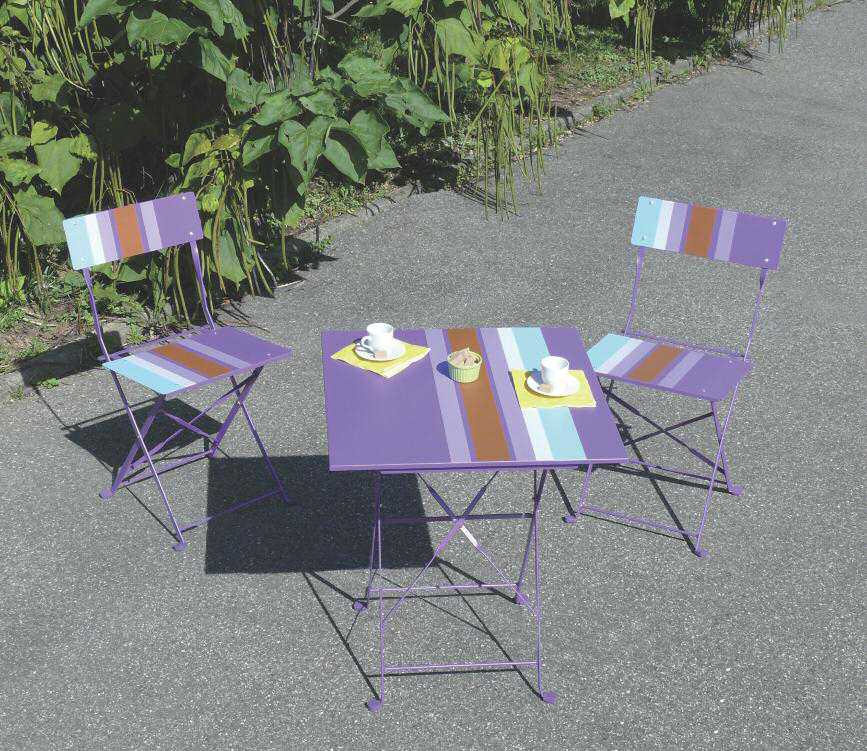 Set carre pour balcon dana