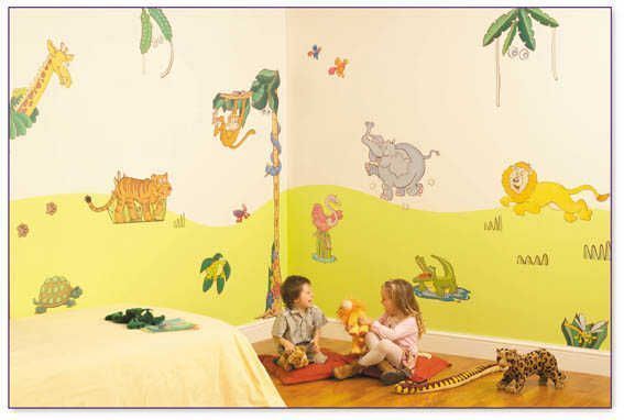 Stickers bienvenue dans la jungle