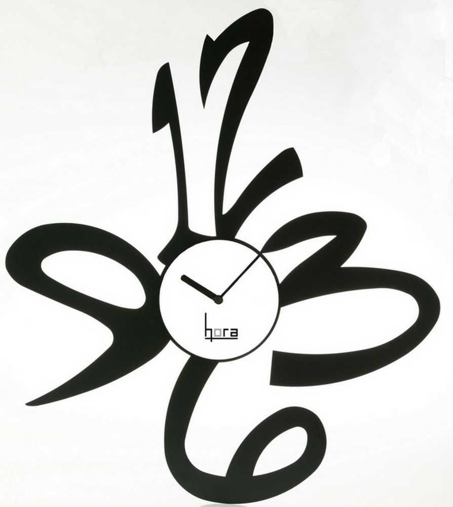 Horloge design chiffres fantomes