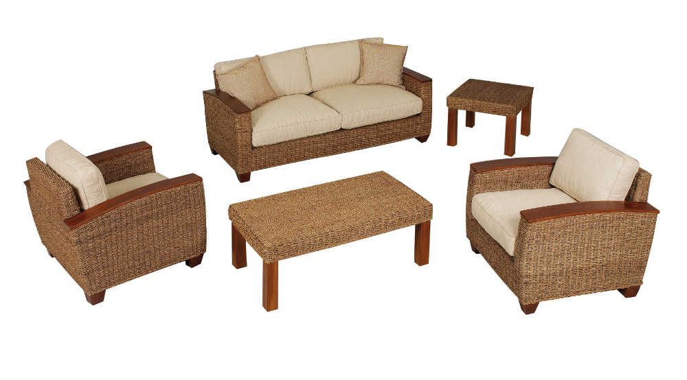 Salon en bois exotiques