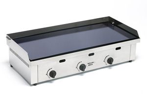 Plancha gaz email 90