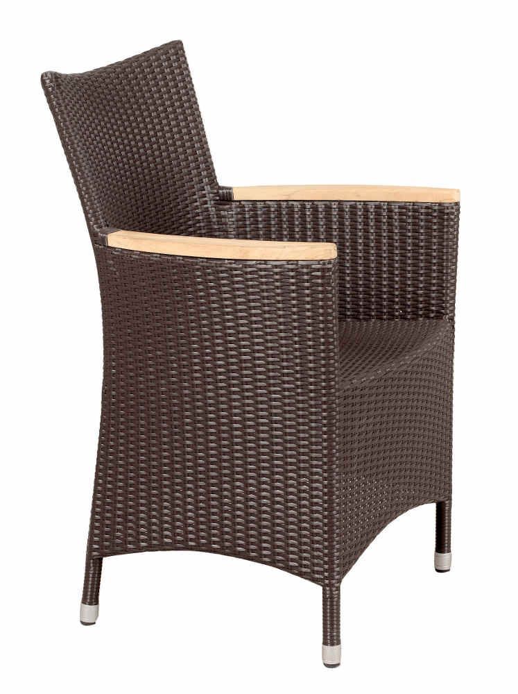 Fauteuil pour jardin chocolat