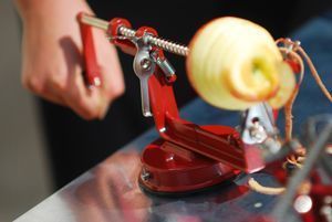 Eplucheur pomme ventouse luxe