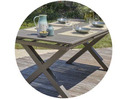 Table de jardin sur Jardindeco