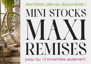 Mini stocks maxi remises