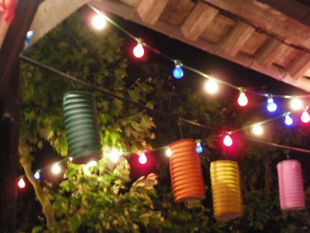 Guirlande guinguette : équipez votre jardin comme dans les films